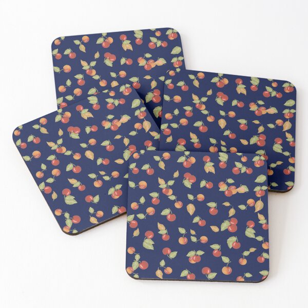 Item preview,  Cherry Fruit and Leafs Pattern designed and sold by fluffibee.