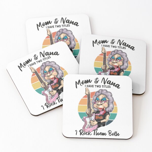 Item preview, I Have Two Titles Mom Nana And I Rock Them Both designed and sold by Status71.