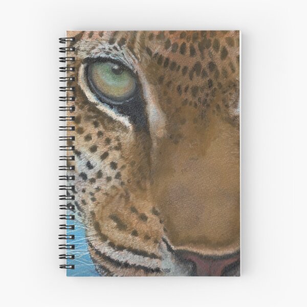 Item preview, Leopard Eyes, Realism African Print, Eyes of Africa designed and sold by BoastInArt.