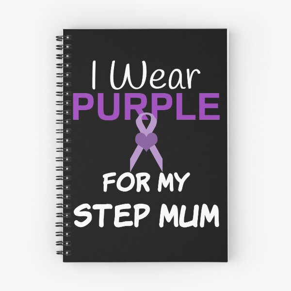 Item preview, I Wear Purple For My Step Mum designed and sold by CreativeBel.