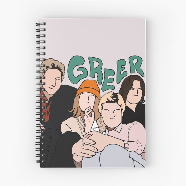 Item preview, Greer band digital drawing colourblock poster designed and sold by Jessdaniels.