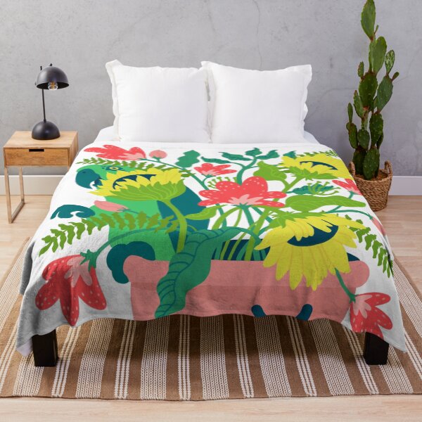 Item preview, Parrots and Flowers! - Yellow Nape Escape designed and sold by ArtPoppers.