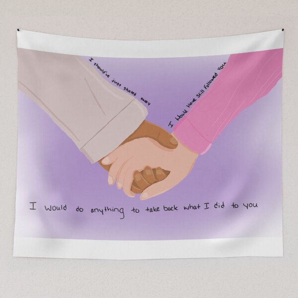 Item preview, Willie and Alex Holding Hands Drawing designed and sold by kenna18r.