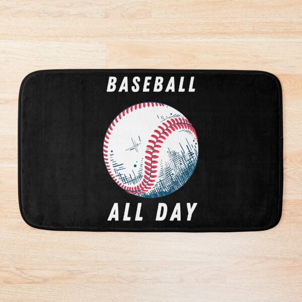 Artikelvorschau, Baseball den ganzen Tag Fan entworfen und verkauft von Alladin7.