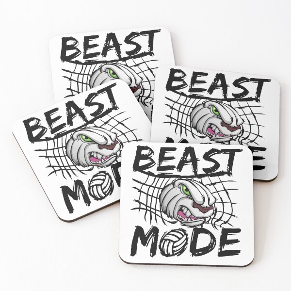 Item preview, Volleyball BEAST MODE designed and sold by MakeNineDesigns.