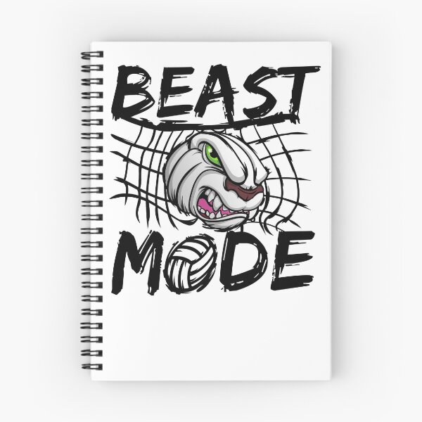 Item preview, Volleyball BEAST MODE designed and sold by MakeNineDesigns.