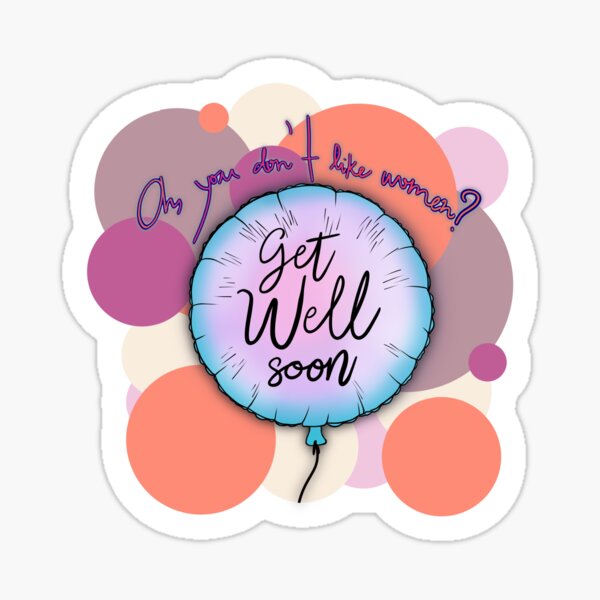 Get Well Soon Stickers