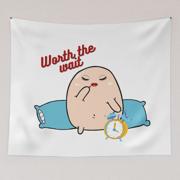 Item preview, Always late but worth the wait, The little thumb guy's adventure designed and sold by Yellowsprint.