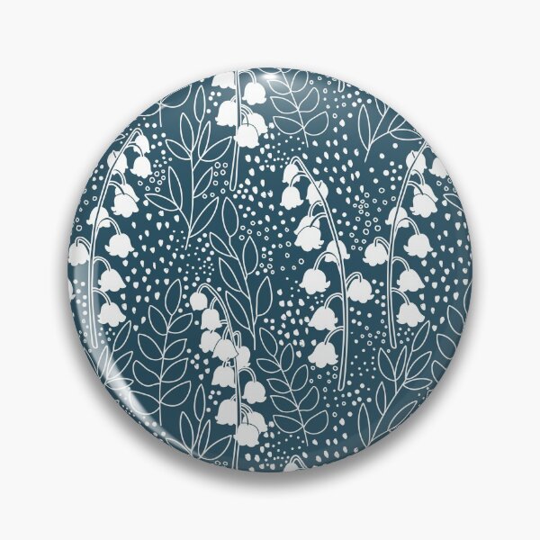Item preview, Lily of the Valley Pattern - Teal designed and sold by monitdesign.