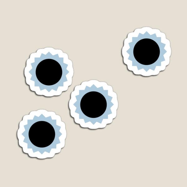 Bullet holes Magnet