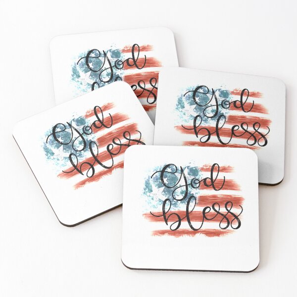 Item preview, Christian God Bless America 4th of July Independence Day designed and sold by FazCreations.