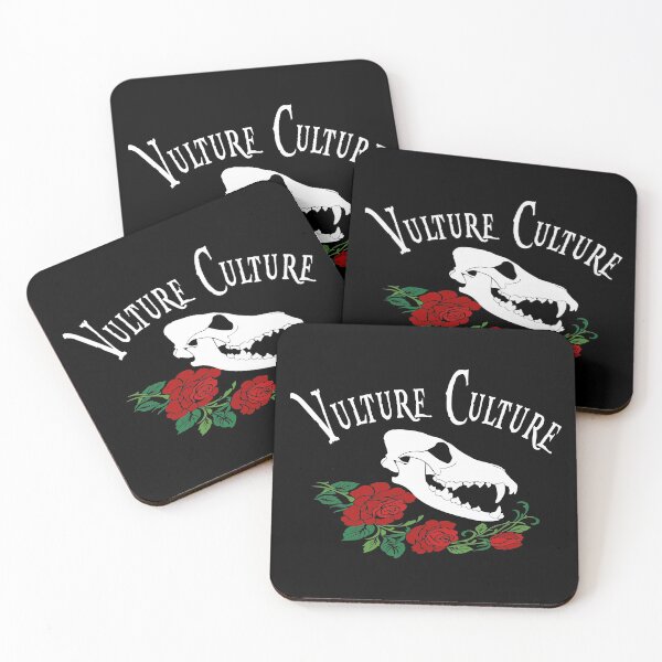 Item preview, Vulture Culture Beauty Coyote Skull and Roses designed and sold by MadamCorasEmp.