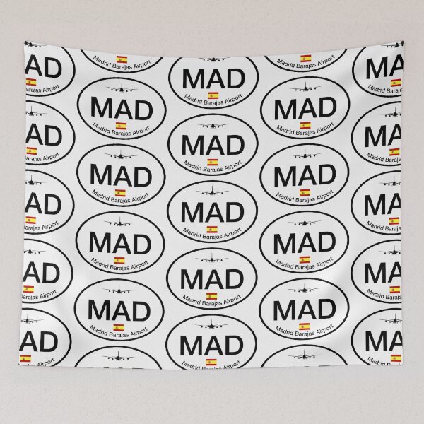 Item preview, MAD - Madrid Barajas Airport designed and sold by Jake Sperling.