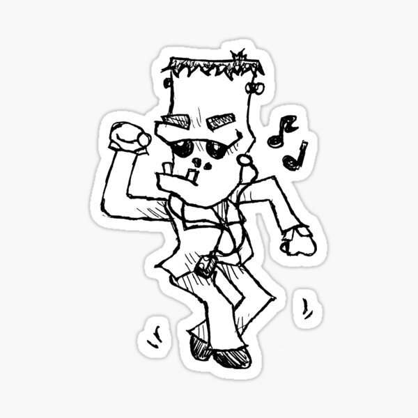 Franky bailongo Pegatina