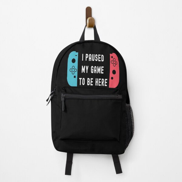 Item preview, gamers quote I paused my game to be here designed and sold by Jungleboy815.