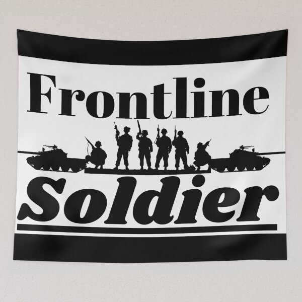 Item preview, Frontline Soldier designed and sold by Ankhmesut.