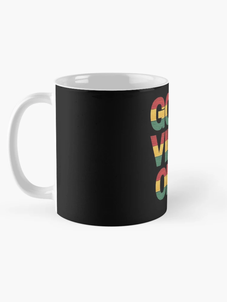 Thumbnail 5 of 6, Coffee Mug, Good Vibes Only Rasta Reggae Roots designed and sold by RastaColors.