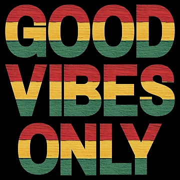 Artwork thumbnail, Good Vibes Only Rasta Reggae Roots by RastaColors
