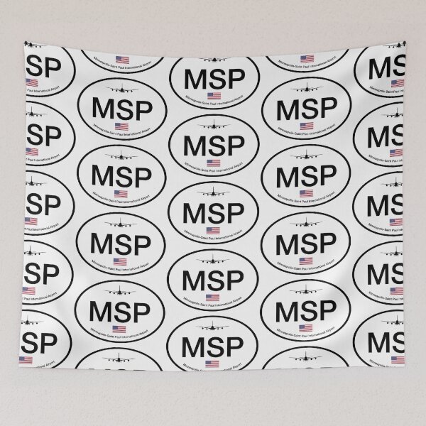 Item preview, MSP - Minneapolis-Saint Paul International Airport  designed and sold by Jake Sperling.