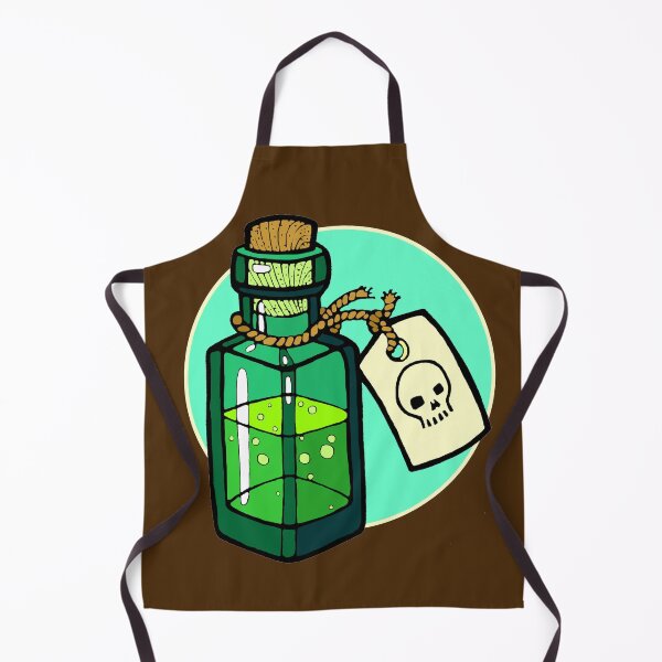 Item preview, green poison bottle designed and sold by sandpiperstudio.