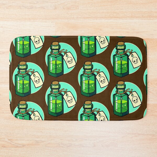 Item preview, green poison bottle designed and sold by sandpiperstudio.