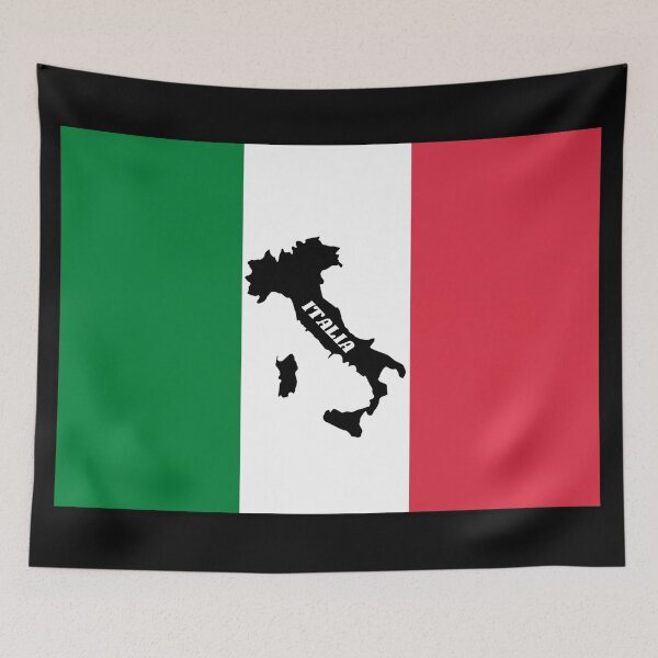 Item preview, Italian Map On Flag - Italia Flag designed and sold by molamode.