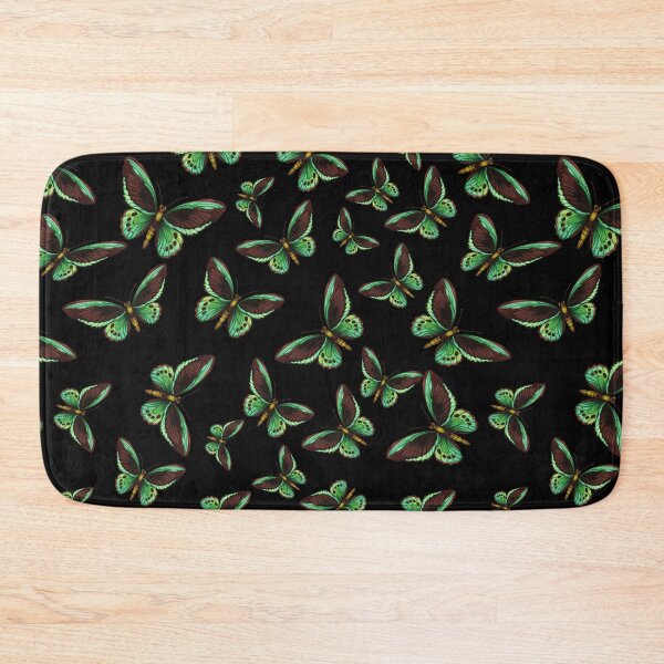 Item preview, Green butterfly pattern designed and sold by koalas1414.