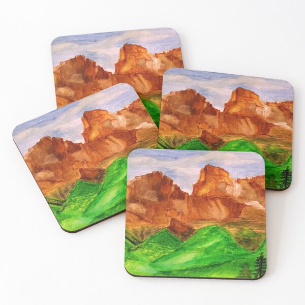 Item preview, The three sister mountains in Canmore designed and sold by painttime.