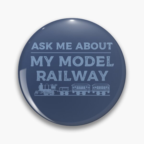 Item preview, Ask Me About My Model Railway  designed and sold by Funful.