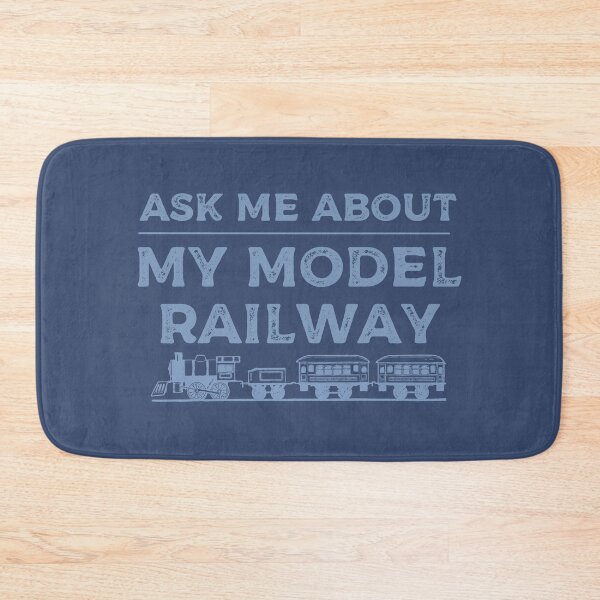 Item preview, Ask Me About My Model Railway  designed and sold by Funful.