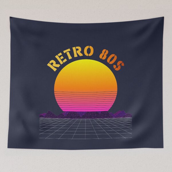 Item preview, Retro 80s Vintage Sunset designed and sold by vladocar.