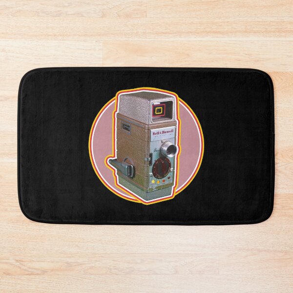 Item preview, Vintage 8MM Home Movie Cameras: Bell and Howell 8MM Home Movie Camera (Vintage Pink Circle) designed and sold by GraffitiSoup.