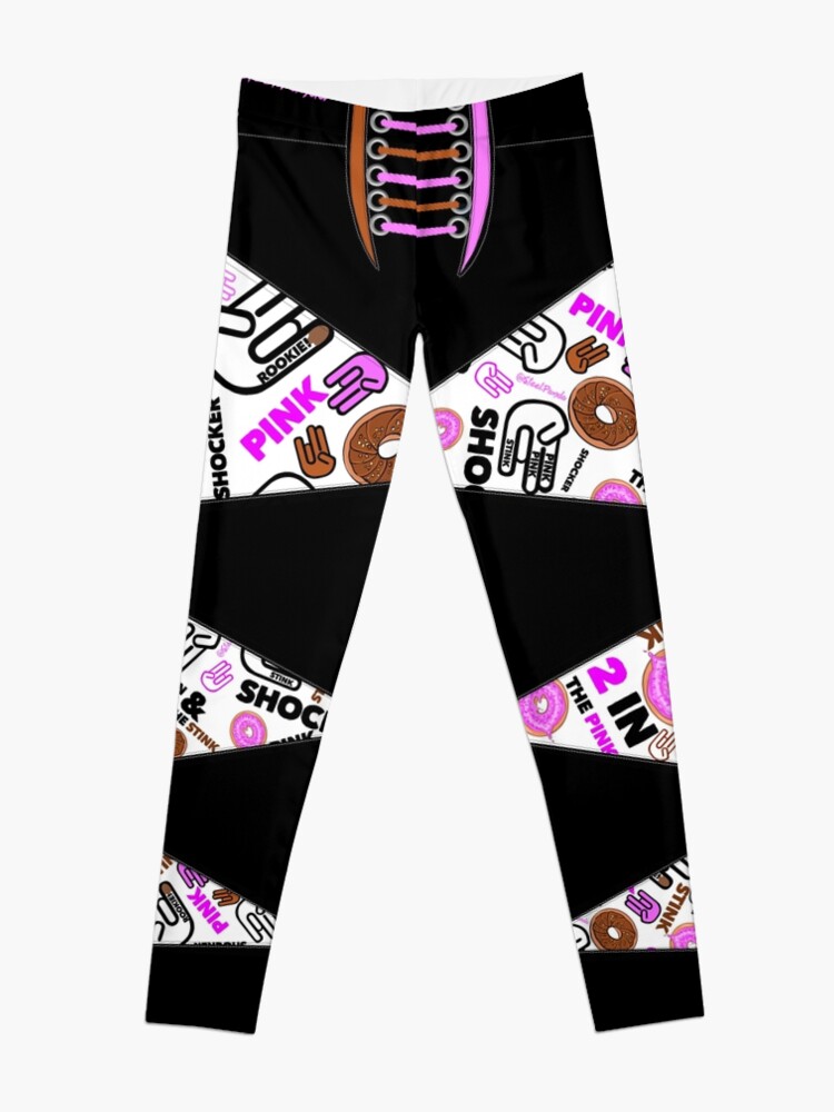 Glitter effect zebra guitar heavy metal pants  Leggings for Sale by  steelpanda