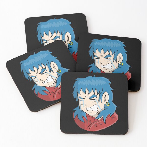 Item preview, Sad anime boy crying - Blue Hair designed and sold by OooiChris.