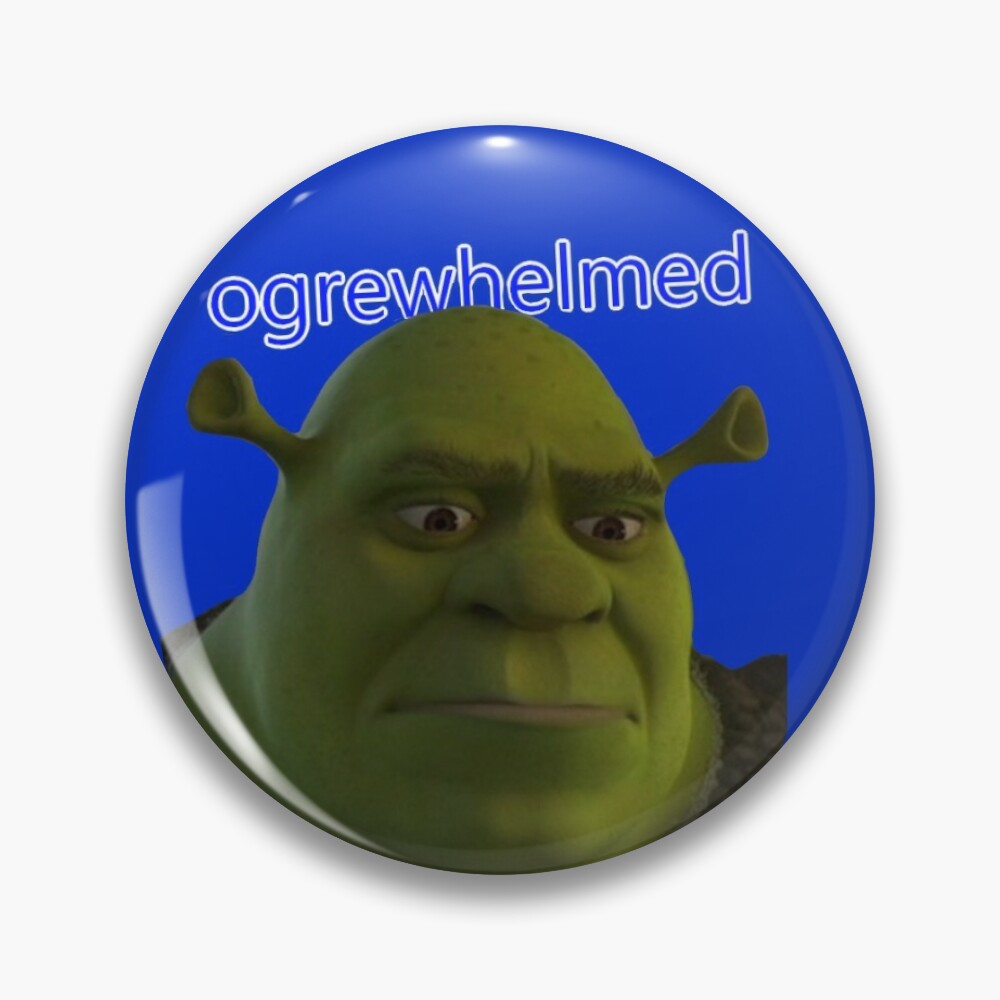Shrek meme Pin for Sale by Pulte