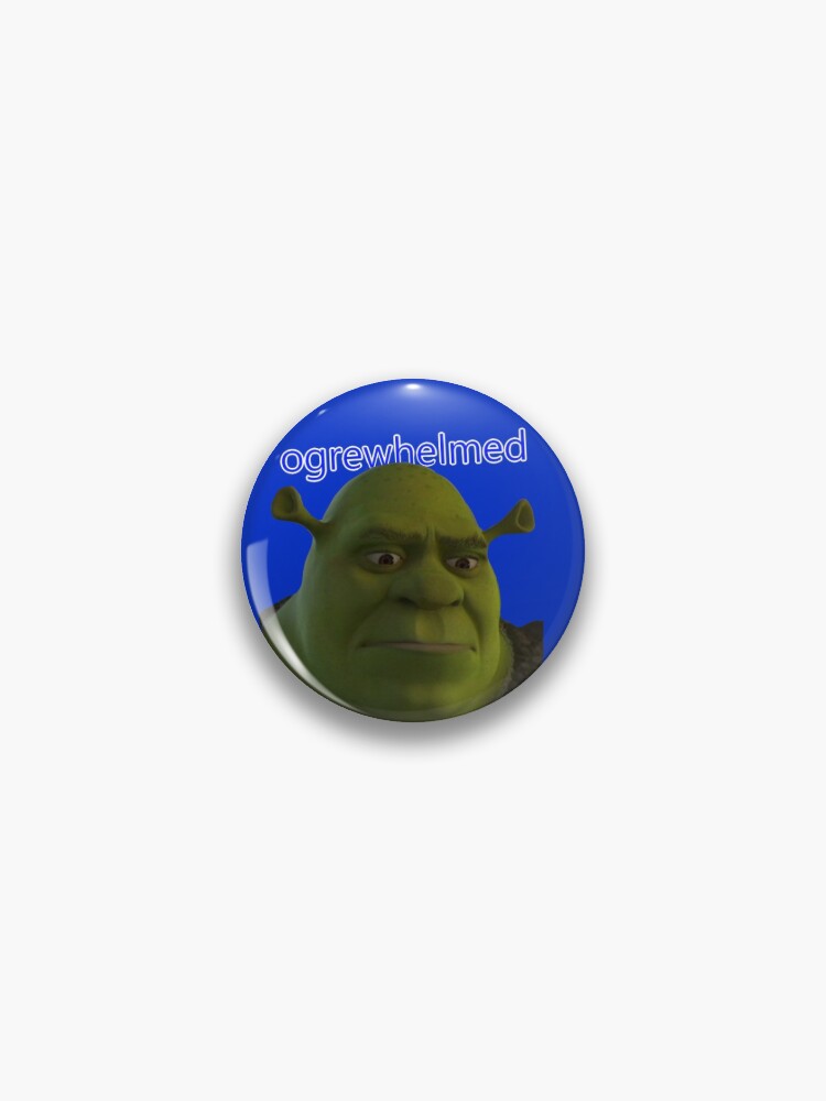 Shrek meme Pin for Sale by Pulte