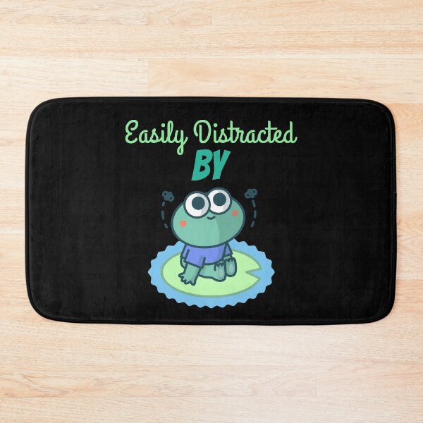Item preview, Easily Distracted By Frogs designed and sold by ThinkAndReflect.