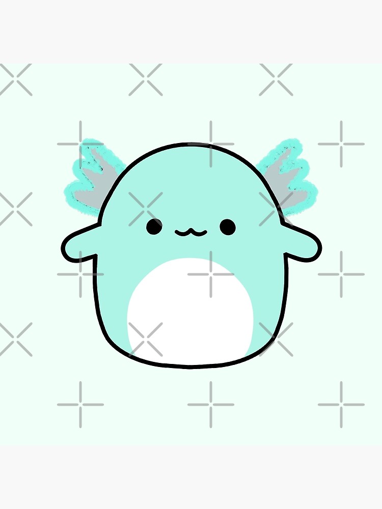 Axolotl Squishmallow Drawing