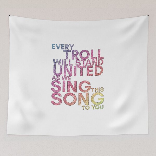 Item preview, Trolls-Inspired "Stand United" designed and sold by mulberrydragon.