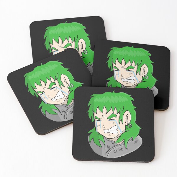 Item preview, Sad anime boy crying - Green Hair designed and sold by OooiChris.