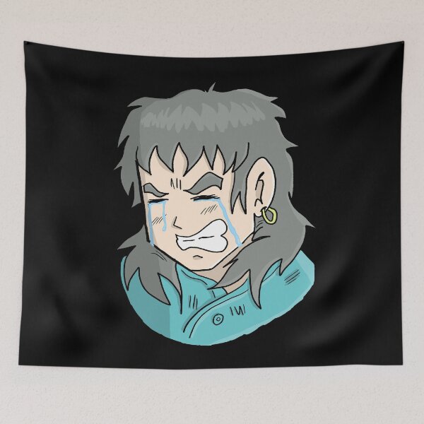 Item preview, Sad anime boy crying - Gray Hair designed and sold by OooiChris.