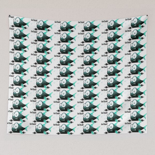 Item preview, Got Chalk Weightlifting Fish designed and sold by MUZA9.