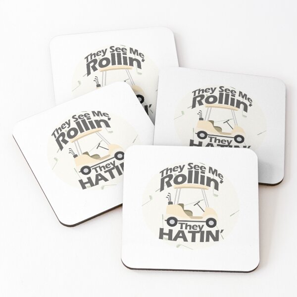 Item preview, They See Me Rollin They Hatin Funny Golfers designed and sold by Independence arrival.