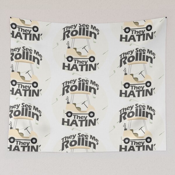 Item preview, They See Me Rollin They Hatin Funny Golfers designed and sold by Independence arrival.