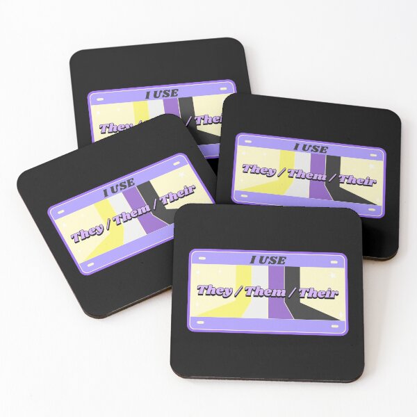 Item preview, Pronouns: They, Them, Their designed and sold by friendlyspoon.