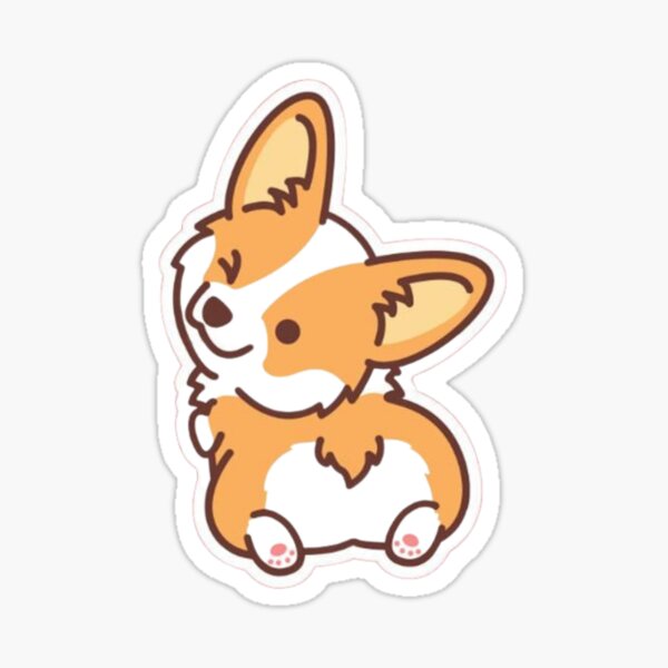 Item preview, corgi butt designed and sold by rebeccaxb.