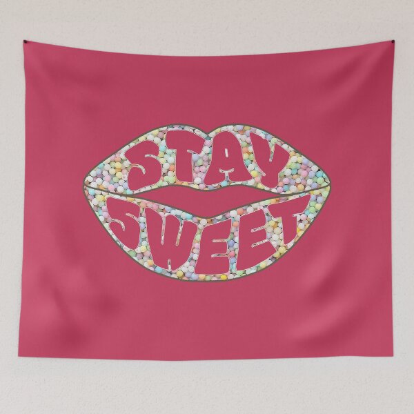 Item preview, Stay Sweet Sugar Lips Customize Letters Cutouts designed and sold by ViewerEqualsPhoton.
