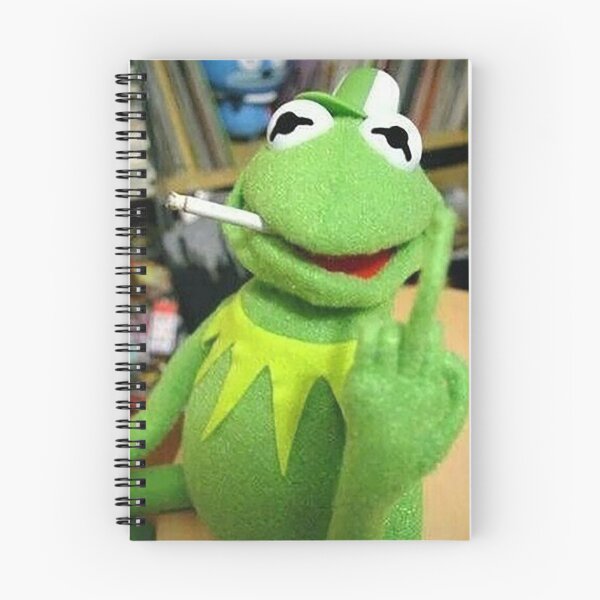Artikelvorschau, Kermit Mittelfinger entworfen und verkauft von Professional Memer.