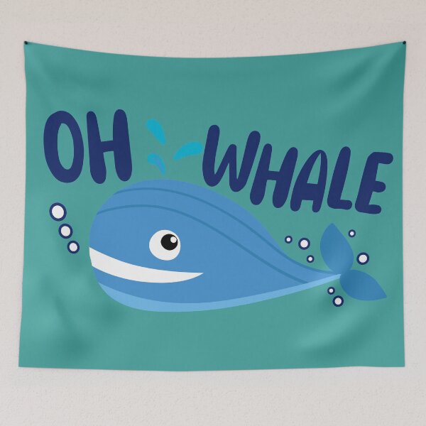 Item preview, Oh Whale designed and sold by AllPerfect.