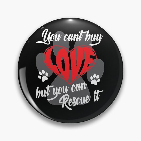 Item preview, Rescue Dog and Cat Gift – You Can’t Buy Love designed and sold by TrndSttr.